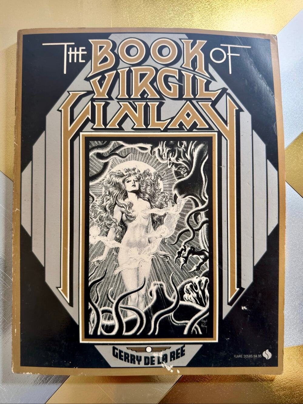 1976 The Book of Virgil Finlay Fantasy Science Fiction Art Gerry de la Ree